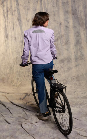Look 2 - back view ft. reflective patch