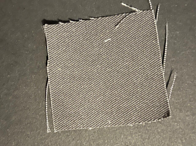 Twill, fiber content unknown